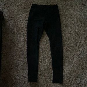 Solid black Nordstrom Zella leggings